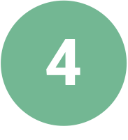 light green circle with the number 4 inside