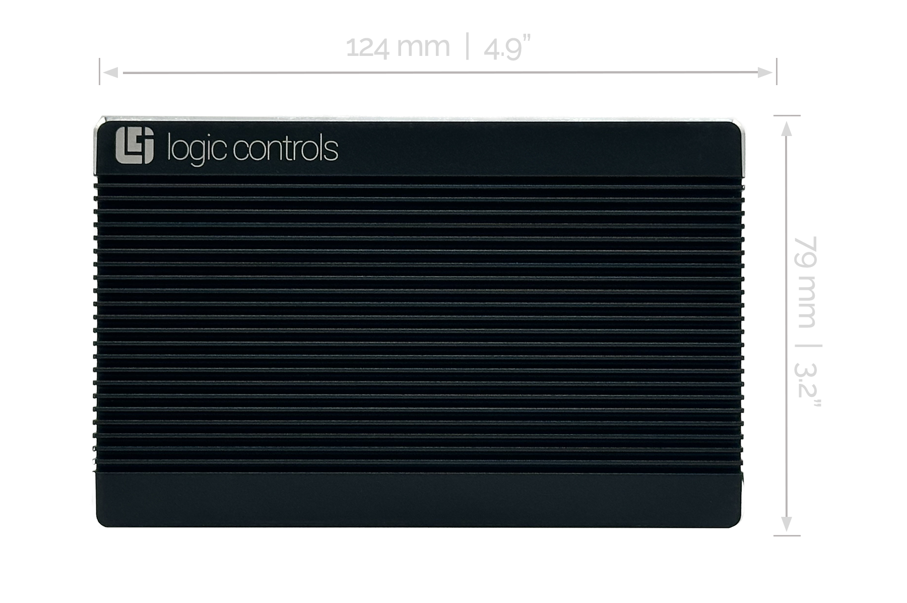 The 120mm LC9500 shown compare to the same size of a slice of bread.