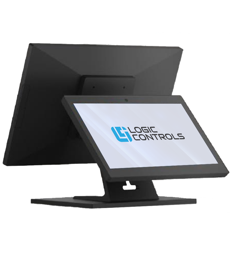 Logic Controls Elite POS 15.6" plus secondary 11.6" customer facing screen