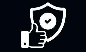 icon to represent the reliability and durability found in Logic Controls products.